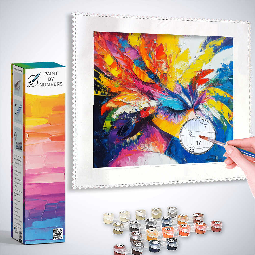 Paint by Numbers - color rush of the soul
