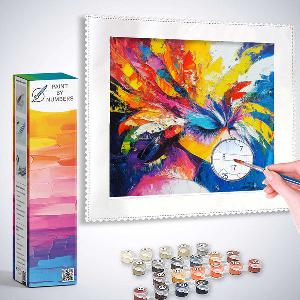 Paint by Numbers - color rush of the soul