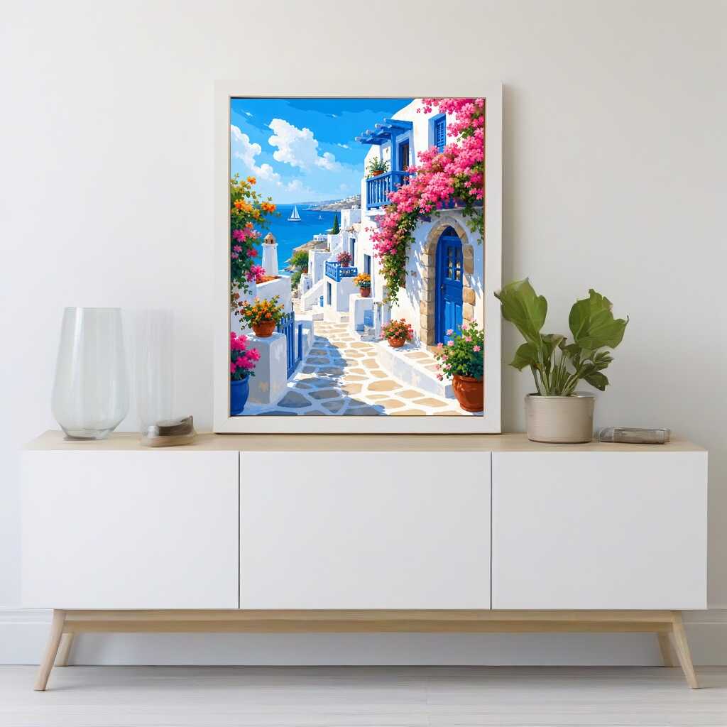 Paint by Numbers - Mediterranean Summer Dreams
