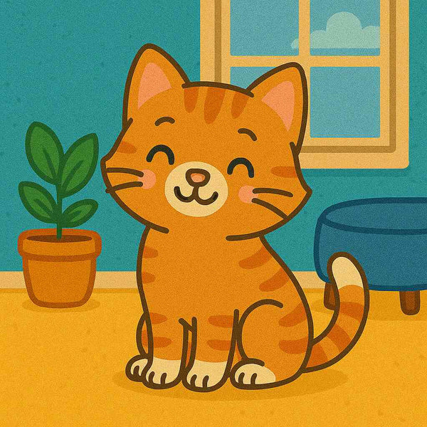 Paint by Numbers - Sunshine in the living room