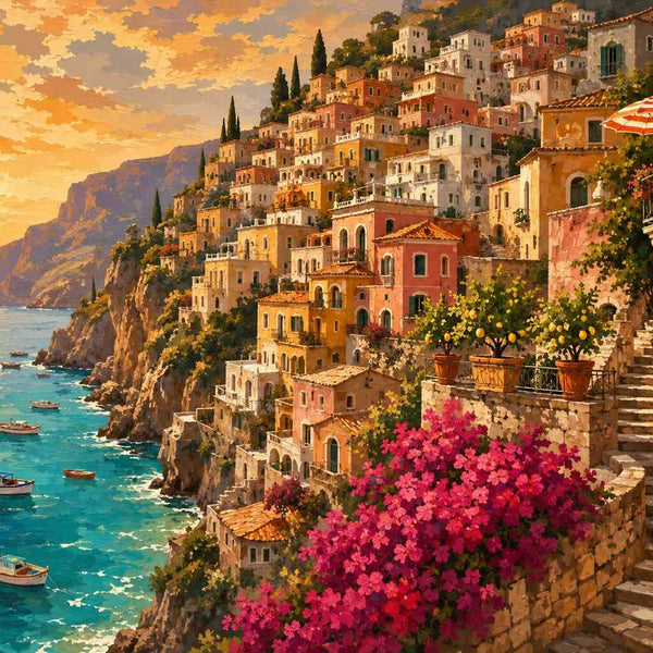 Paint by Numbers - Mediterranean Awakening