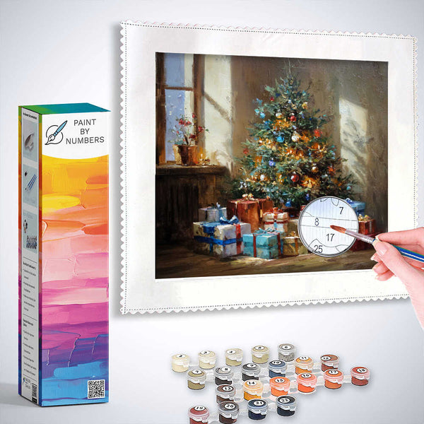 Paint by Numbers - Festive magic, gift magic