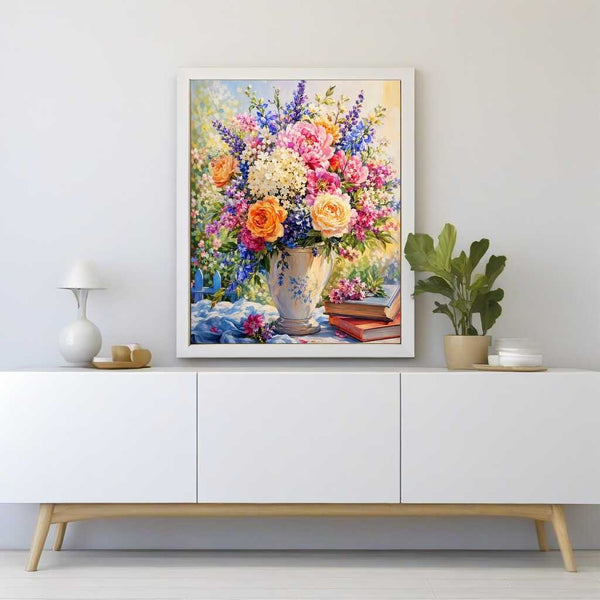 Paint by Numbers - Floral splendor of memory
