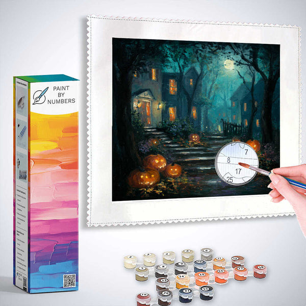 Paint by Numbers - Whispering in the moonlight