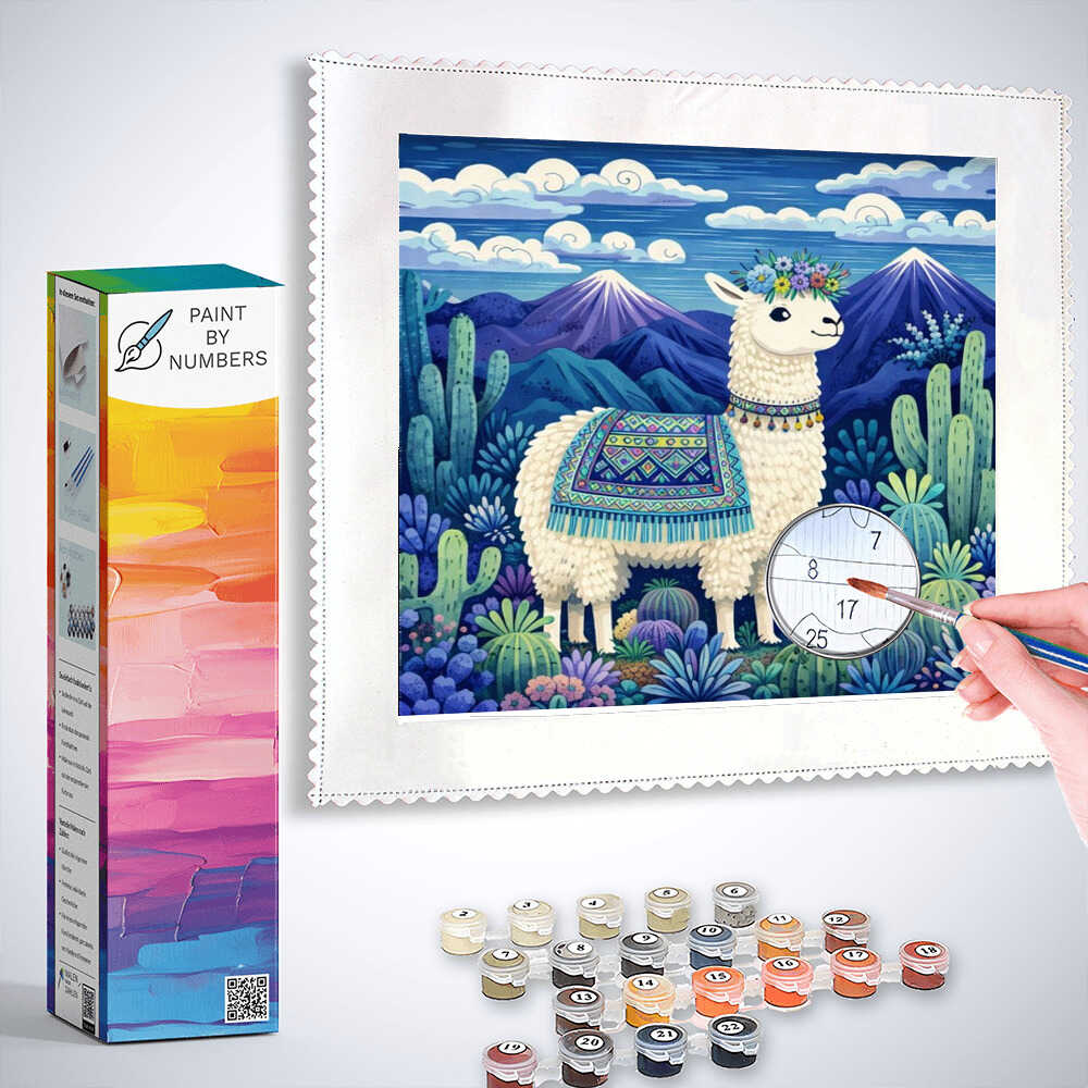Paint by Numbers - Magical Andean joy