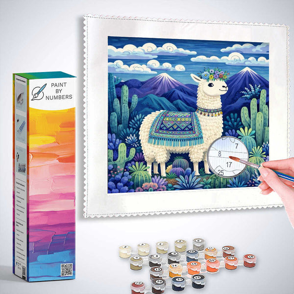 Paint by Numbers - Magical Andean joy