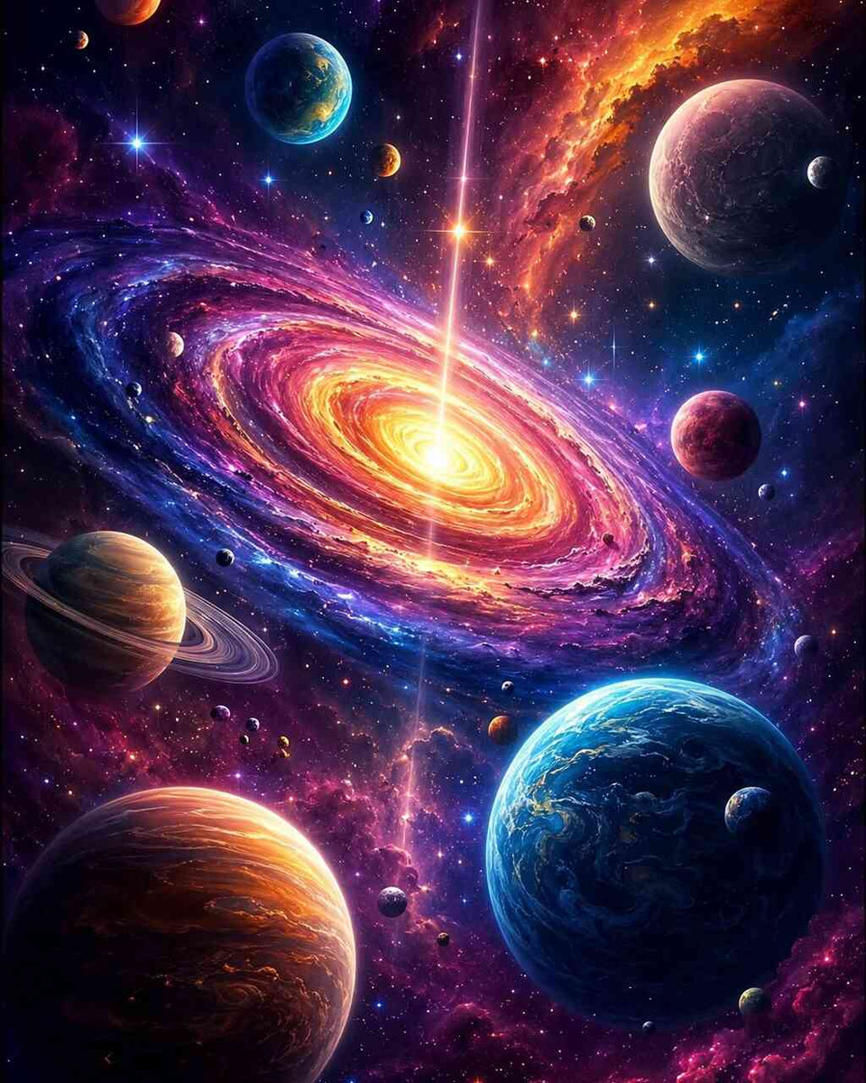Paint by Numbers - Galactic Dream