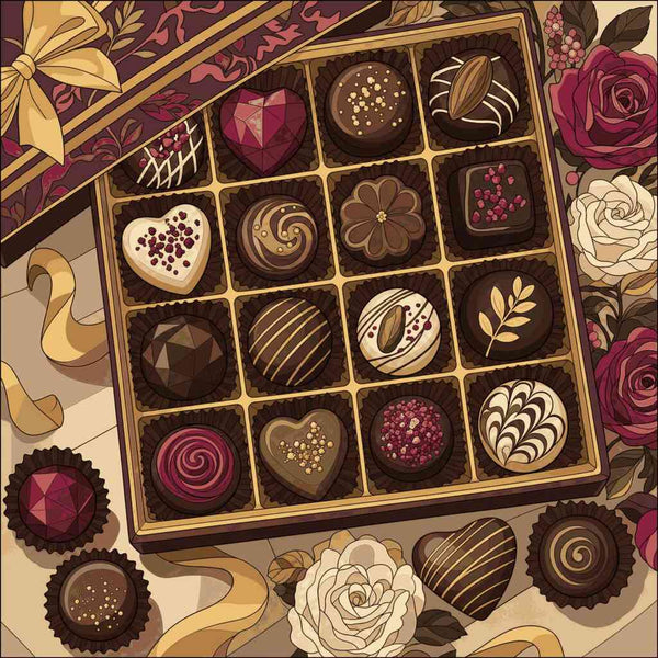 Paint by Numbers - Sweet temptation – chocolate dreams