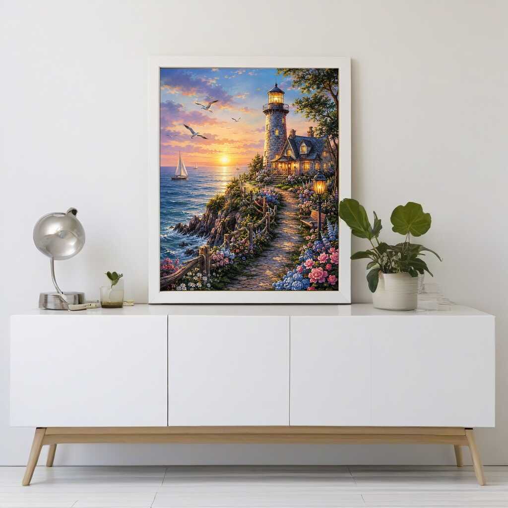 Paint by Numbers - Lighthouse of Evening Dreams