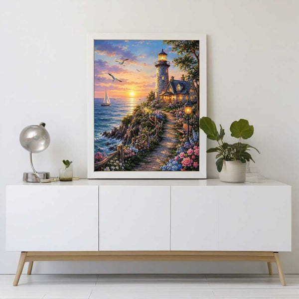Paint by Numbers - Lighthouse of Evening Dreams