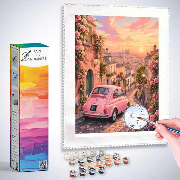 Paint by Numbers - Rose dreams at dusk