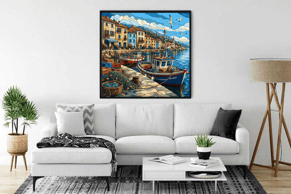 Paint by Numbers - Longing for the Mediterranean