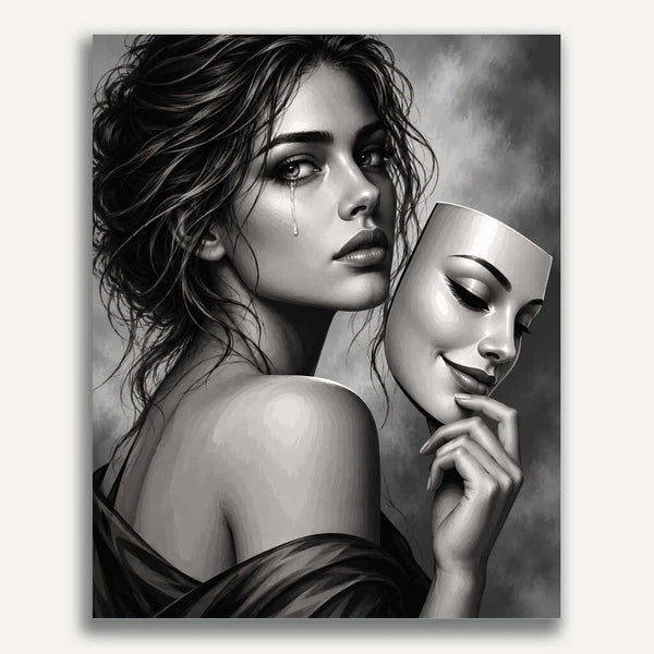Paint by Numbers - A masquerade of emotions