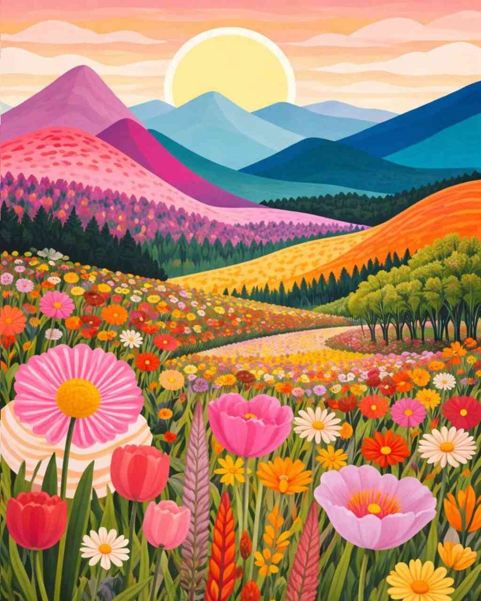 Paint by Numbers - Colors of the morning