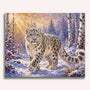 Paint by Numbers - Summit guardian in silence, snow leopard