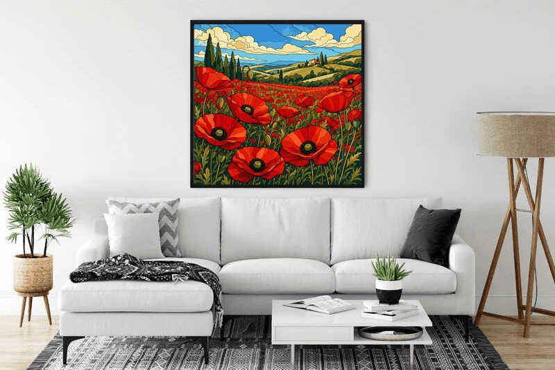 Paint by Numbers - Blooming longing