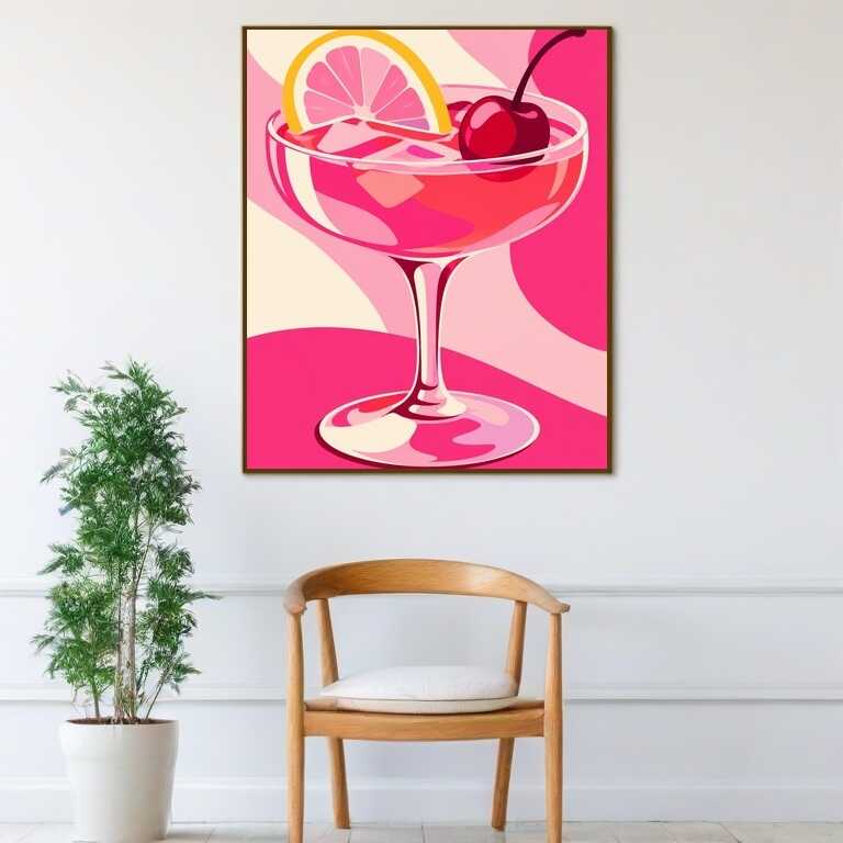 Paint by Numbers - Summer dreams in a glass