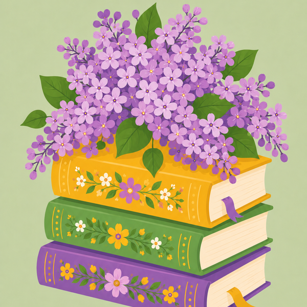 Flowerbooks, set of 4 - Mini paint by numbers