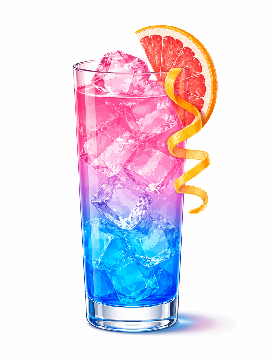 Cocktail moments, set of 4 - Mini paint by numbers