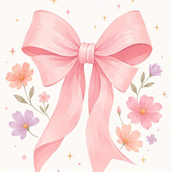 Pretty in rose, set of 4 - Mini paint by numbers
