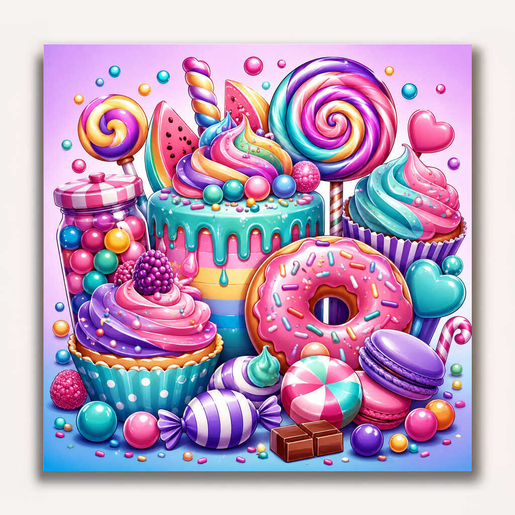 Paint by Numbers - Sweet Temptation