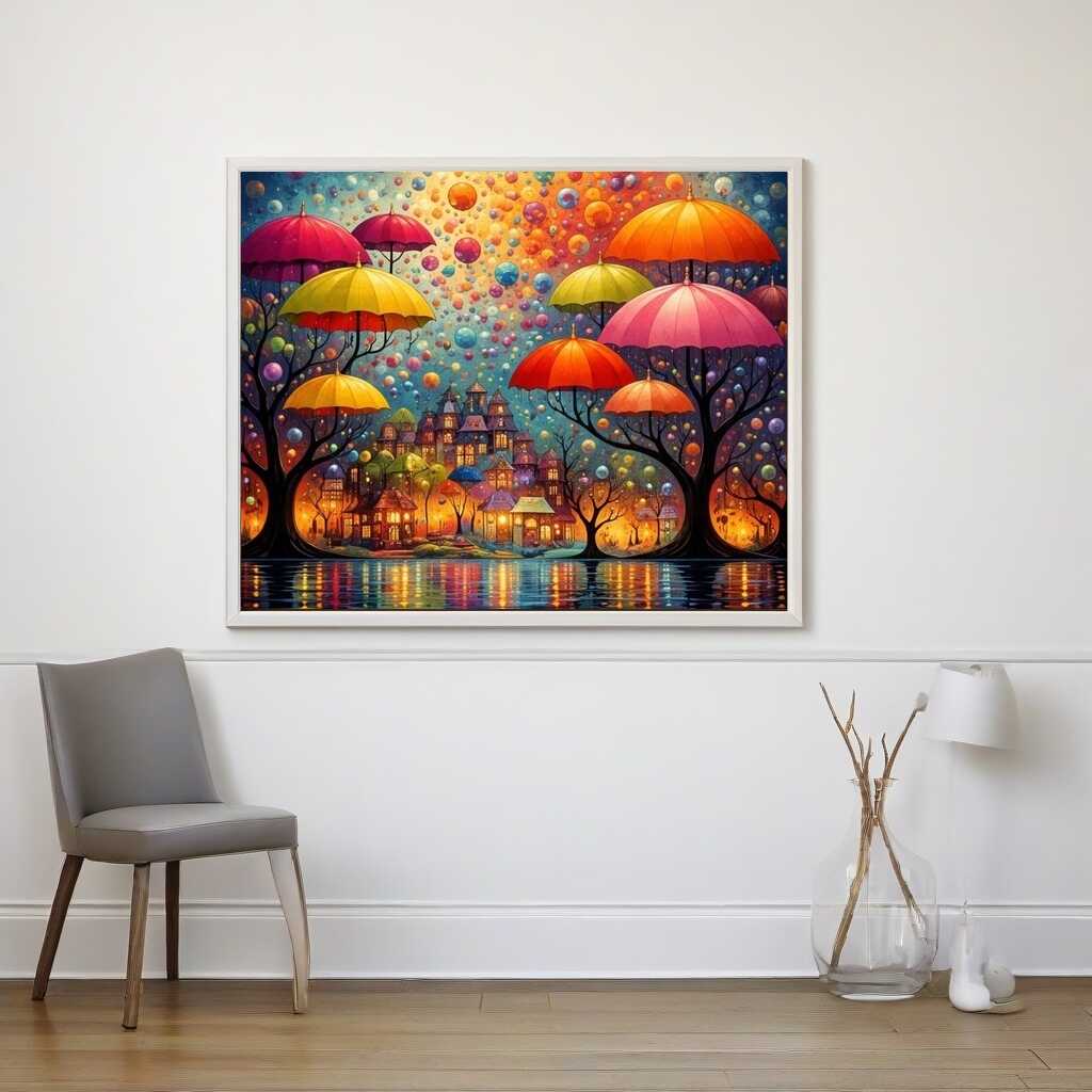 Paint by Numbers - Magical Umbrellas of Fantasy