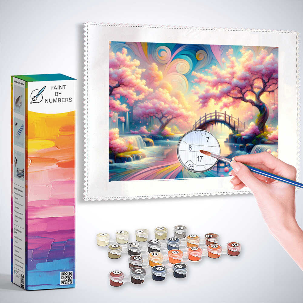 Fairy tale landscape, dreamlike - Paint by Numbers
