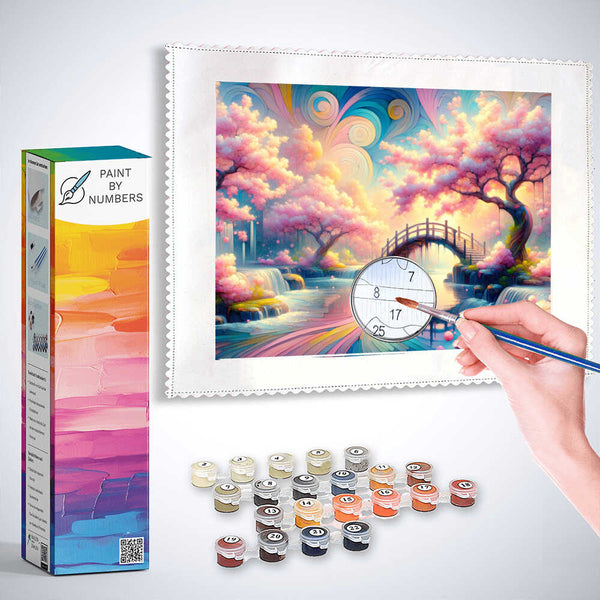 Fairy tale landscape, dreamlike - Paint by Numbers