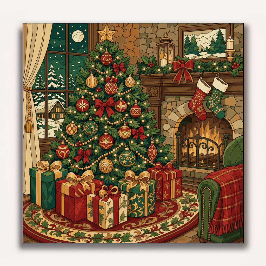 Paint by Numbers - Festive security