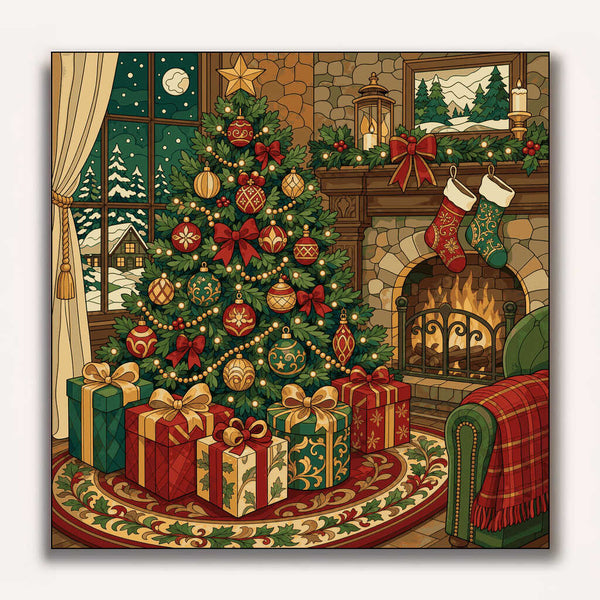 Paint by Numbers - Festive security
