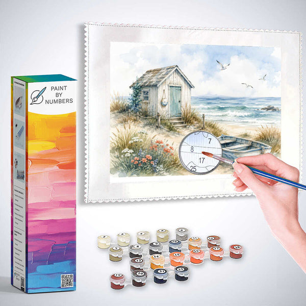 Paint by Numbers - Summer dreams by the sea
