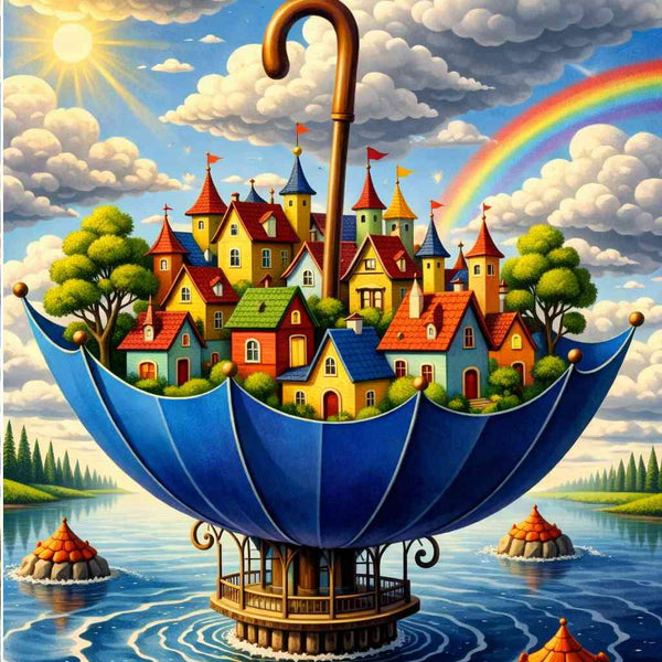 Paint by Numbers - The Floating Wonderland