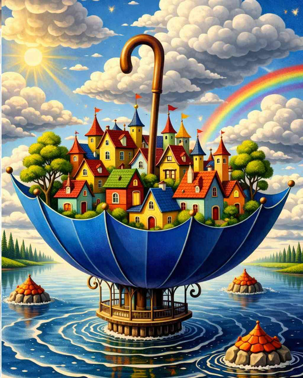 Paint by Numbers - The Floating Wonderland