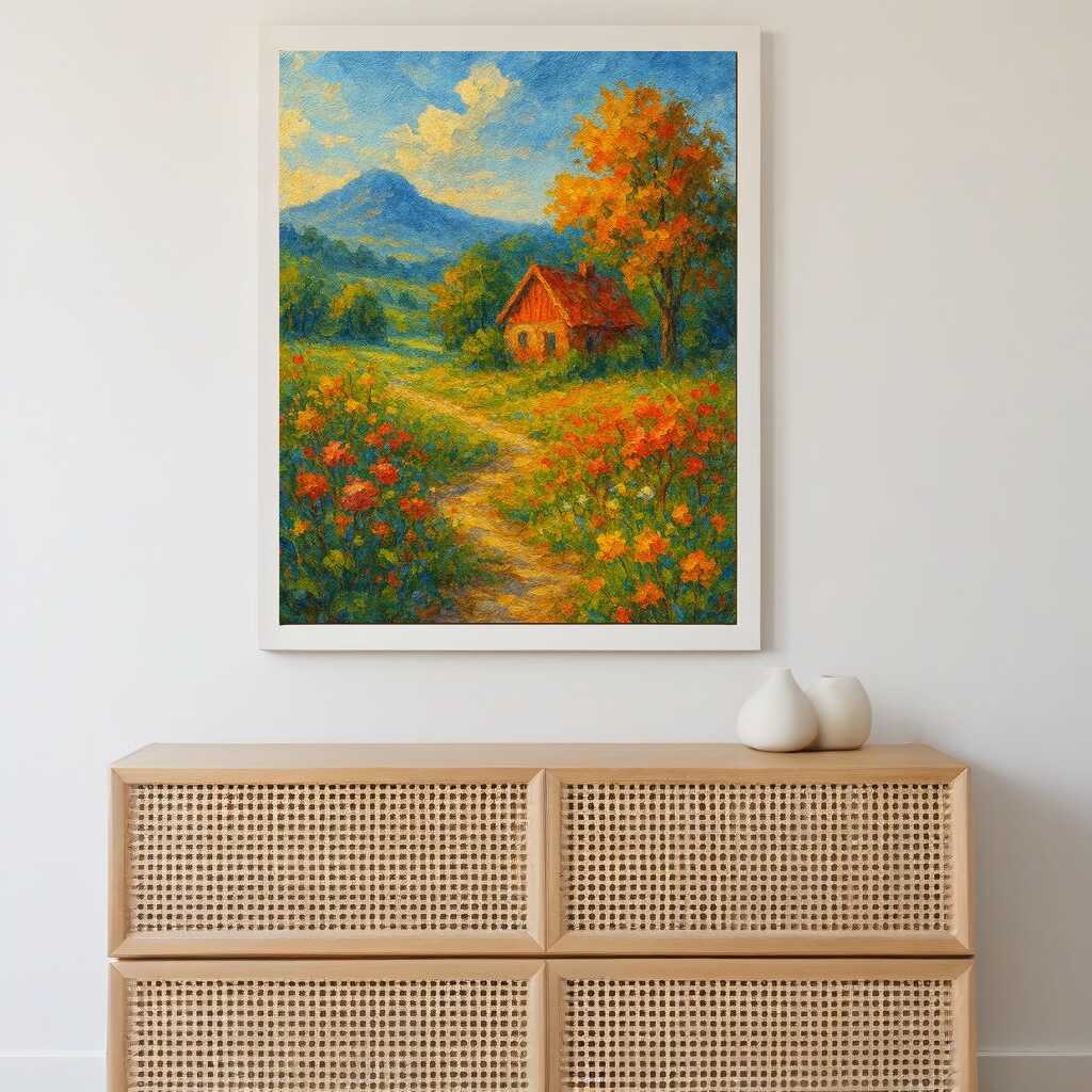 Paint by Numbers - Spring magic in the sunlight
