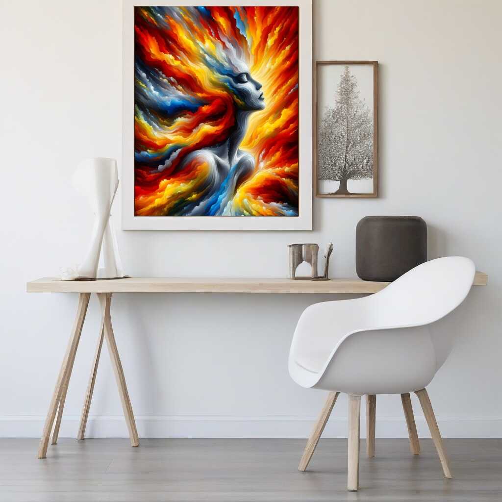 Abstract, woman - Paint by Numbers