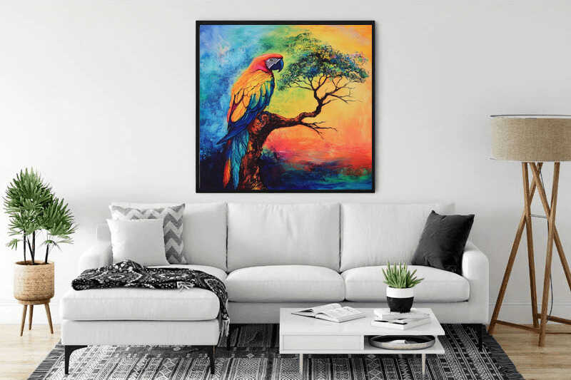 Paint by Numbers - explosion of color in the tropics