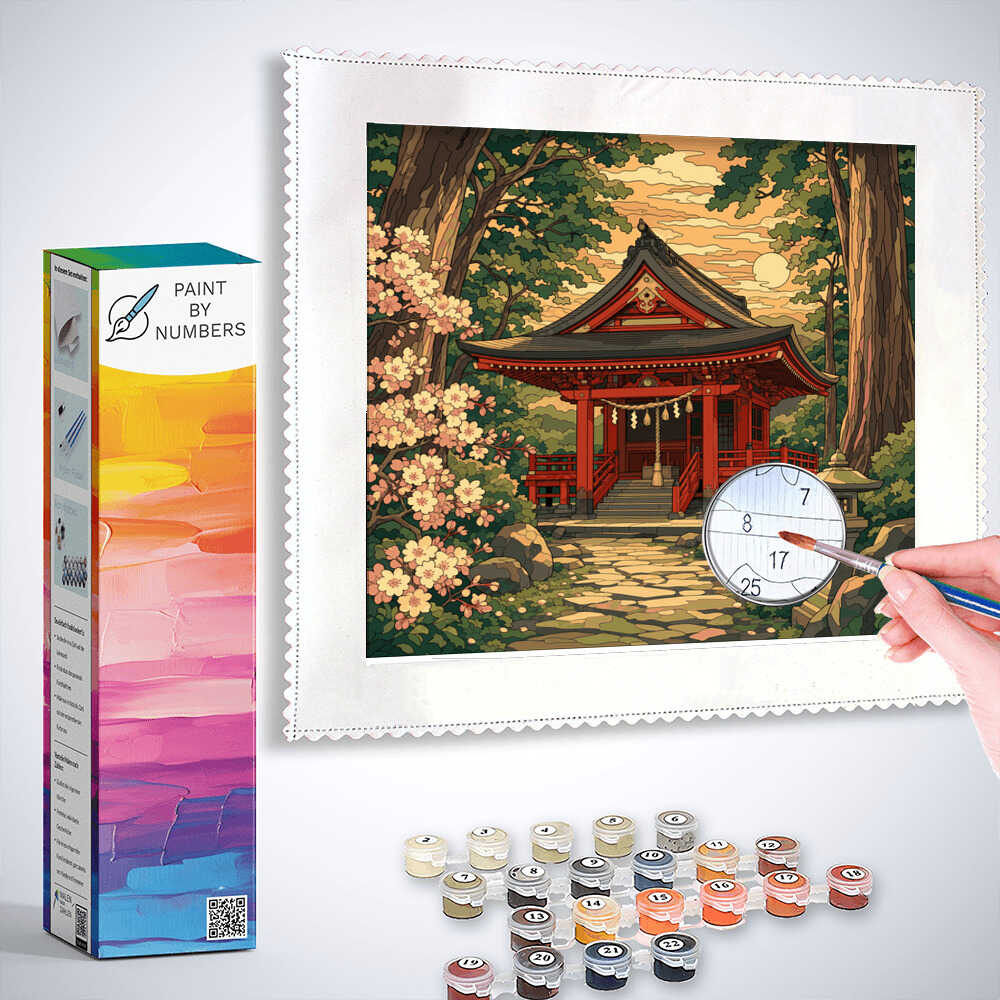 Paint by Numbers - Temple of Silence