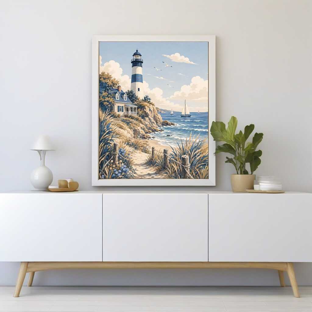 Paint by Numbers - Coastal magic