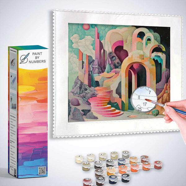 Paint by Numbers - Gates of a Dream World