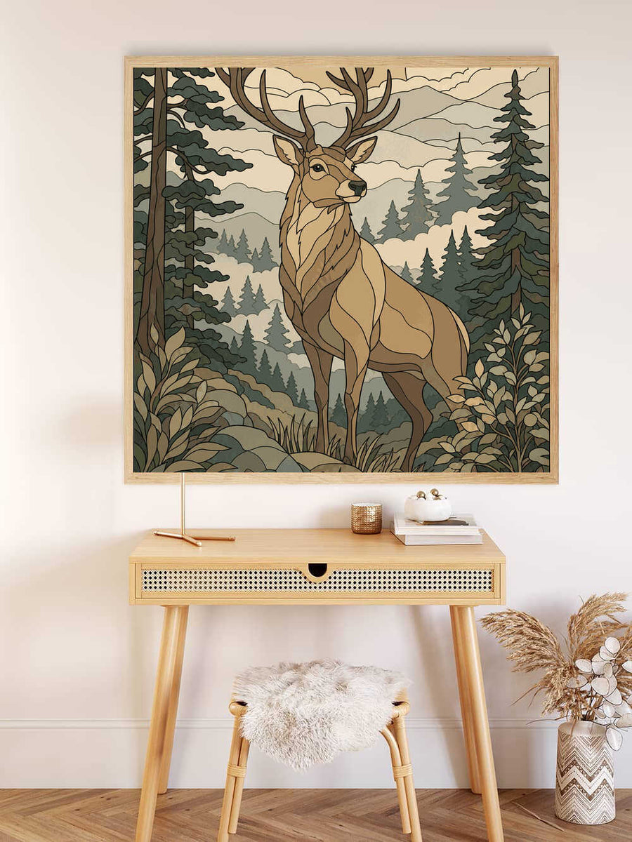 Paint by Numbers - King of the Forest