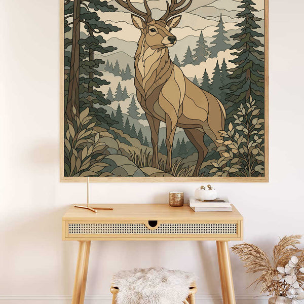 Paint by Numbers - King of the Forest