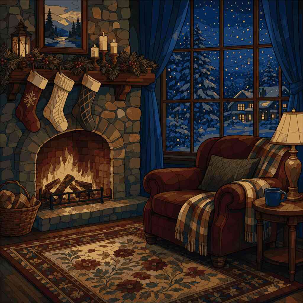 Paint by Numbers - Winter coziness