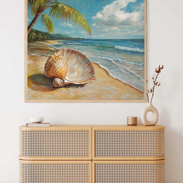 Paint by Numbers - Shell whispering on the paradise beach