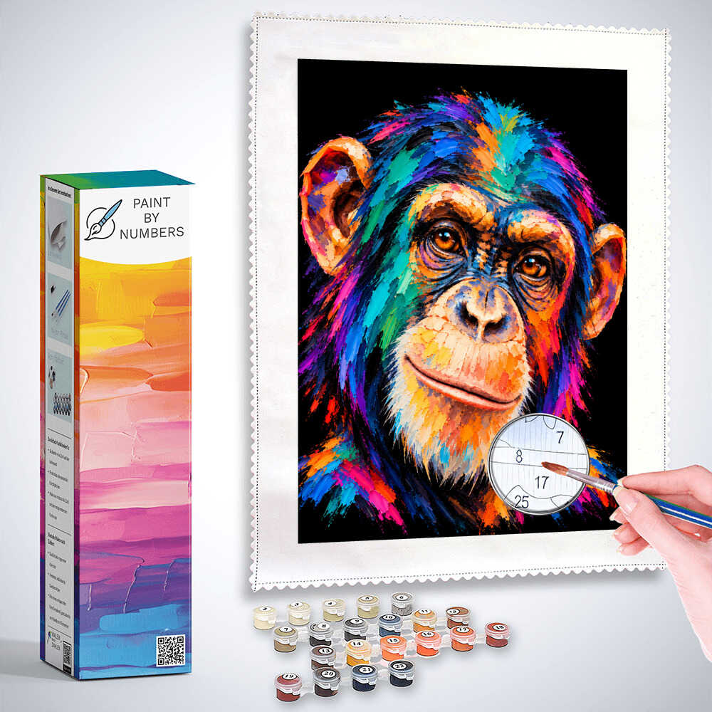 Paint by Numbers - Colorful Wisdom