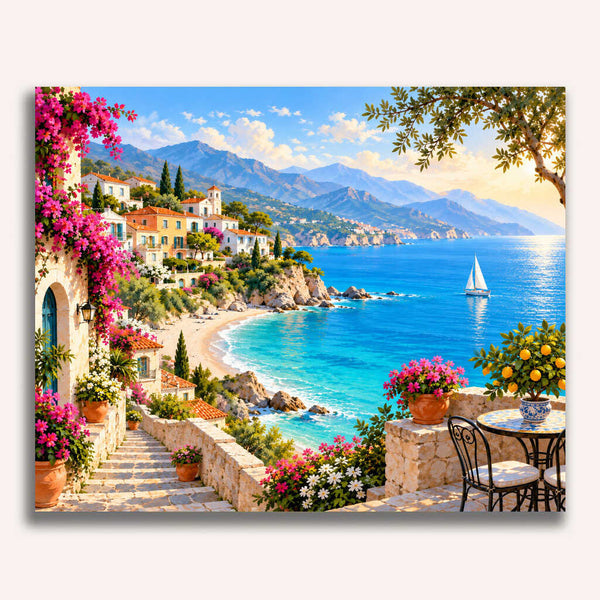 Paint by Numbers - Sea breeze