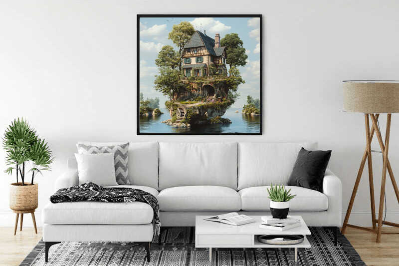 Paint by Numbers - Island of Dreams, house