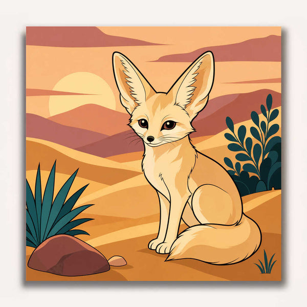 Paint by Numbers - Magic of the Desert