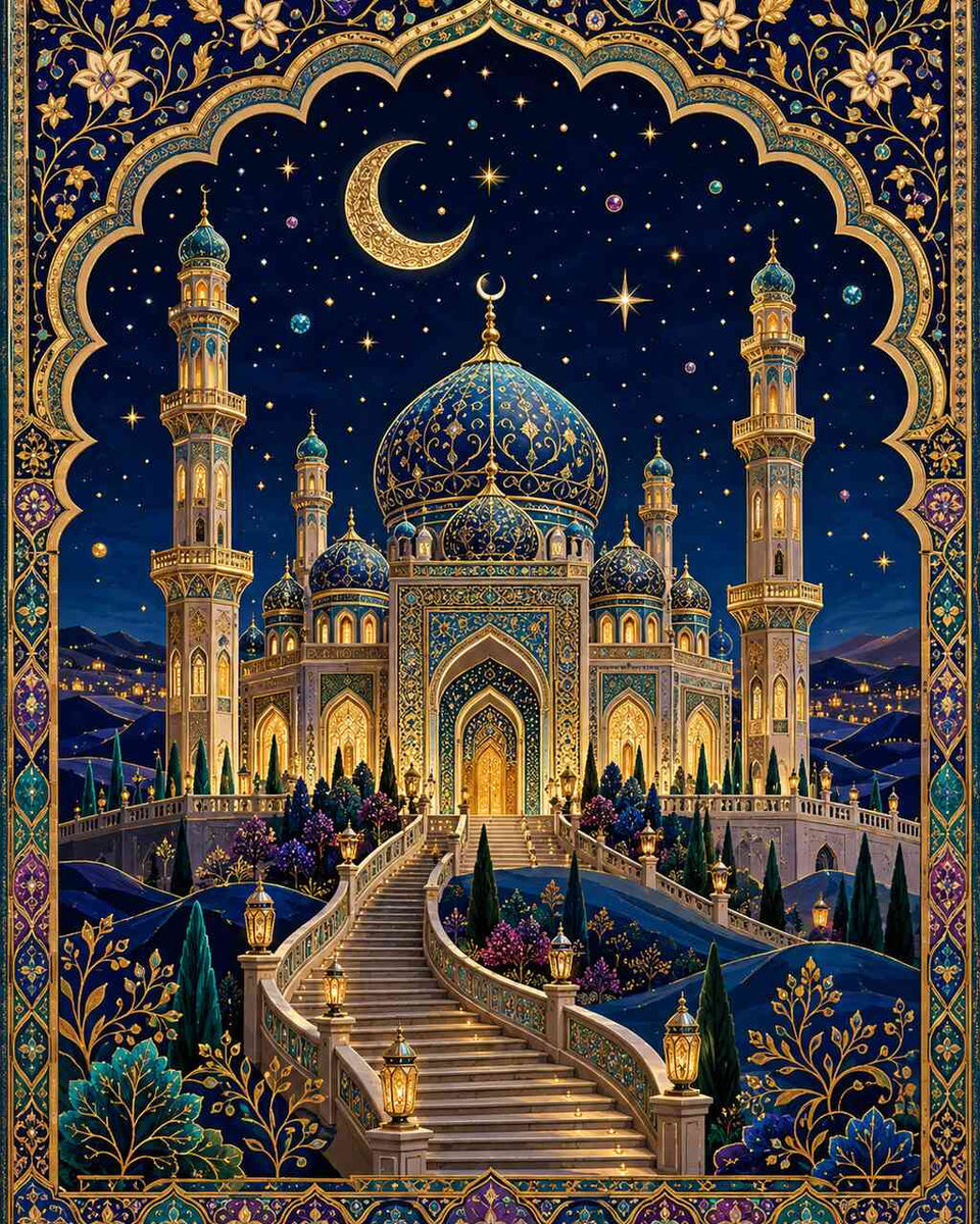 Paint by Numbers - Starry Night Palace