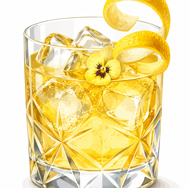 Cocktail moments, set of 4 - Mini paint by numbers