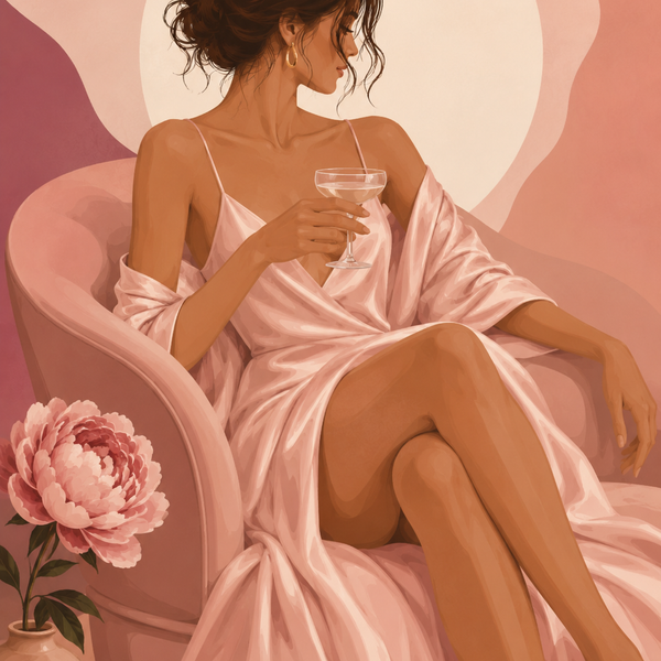 Rose Elegance, set of 4 - Mini paint by numbers